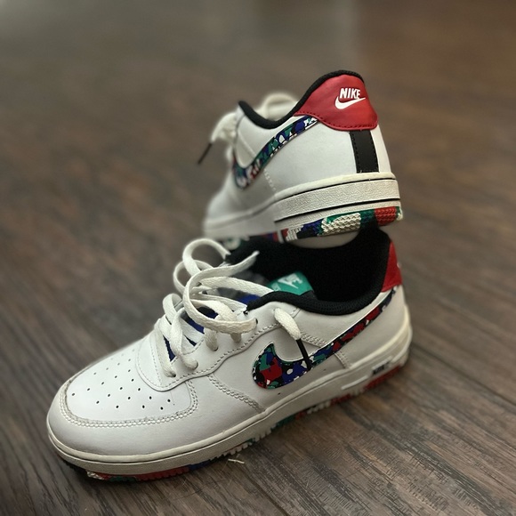 nike air force melted crayon mens